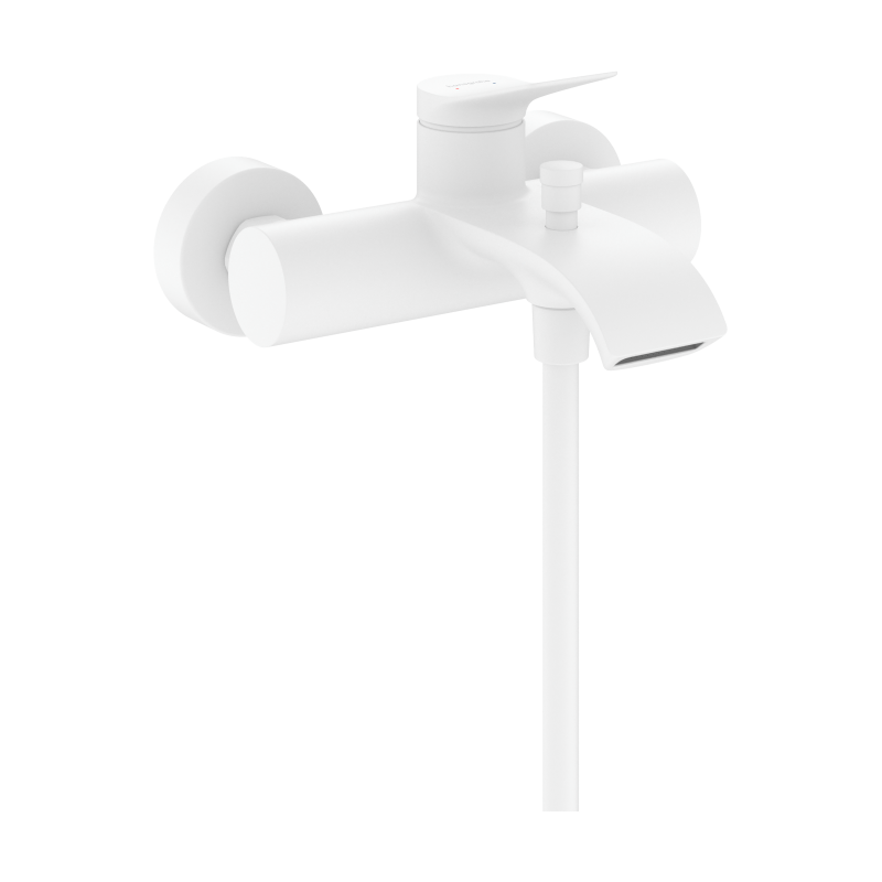 Jednouchwytowa bateria wannowa Original, natynkowa Biały Matowy Vivenis HANSGROHE 75423700