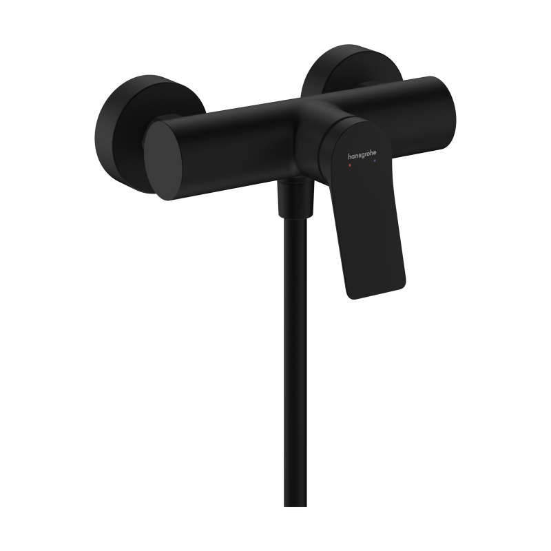 Jednouchwytowa bateria prysznicowa Original, natynkowa Czarny Matowy Vivenis HANSGROHE 75623670