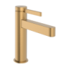 Jednouchwytowa bateria umywalkowa 110 CoolStart z kompletem odpływowym z cięgłem Brąz Szczotkowany Finoris HANSGROHE 76025140