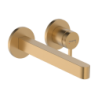 Jednouchwytowa bateria umywalkowa z wylewką 22,8 cm, ścienna, podtynkowa Brąz Szczotkowany Finoris HANSGROHE 76050140