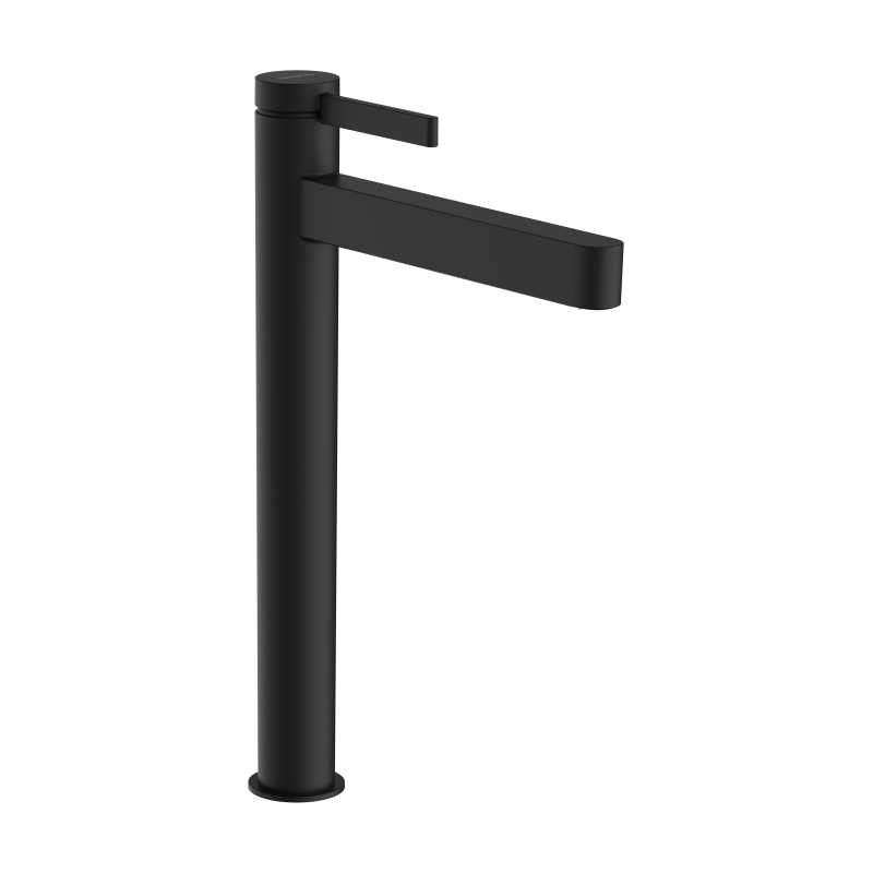 Bateria umywalkowa 260 CoolStart do umywalek nablatowych z kpl odpływowym Push-Open Czarny Matowy Finoris HANSGROHE 76072670