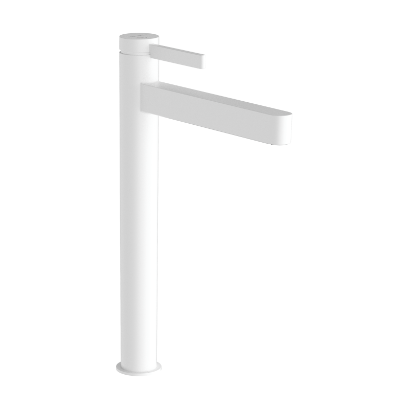 Bateria umywalkowa 260 CoolStart do umywalek nablatowych z kpl odpływowym Push-Open Biały Matowy Finoris HANSGROHE 76072700