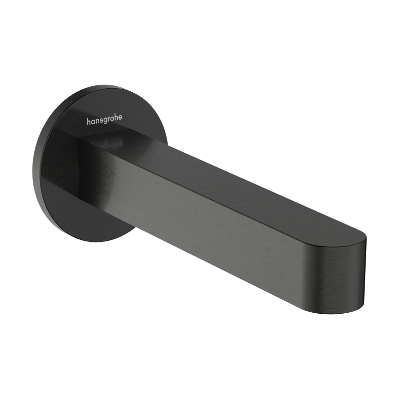 Wylewka wannowa Czarny Chrom Szczotkowany Finoris HANSGROHE 76410340