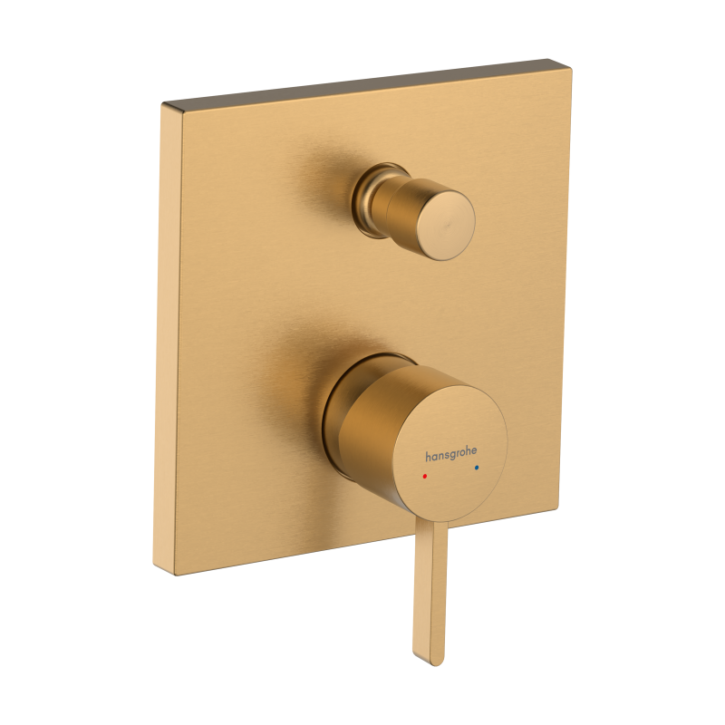 Jednouchwytowa bateria wannowa, podtynkowa do iBox universal Brąz Szczotkowany Finoris HANSGROHE 76415140