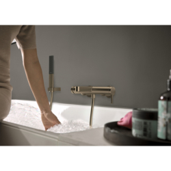 Jednouchwytowa bateria wannowa, natynkowa Brąz Szczotkowany Finoris HANSGROHE 76420140