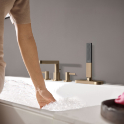 4-otworowa bateria na brzeg wanny, sBox Brąz Szczotkowany Finoris HANSGROHE 76444140