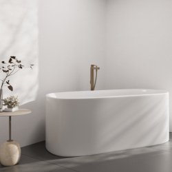 Jednouchwytowa bateria wannowa, wolnostojąca Brąz Szczotkowany Finoris HANSGROHE 76445140