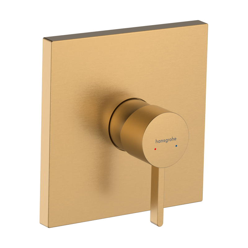 Jednouchwytowa bateria prysznicowa, podtynkowa do iBox universal Brąz Szczotkowany Finoris HANSGROHE 76615140