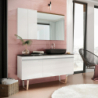 SZAFKA MOODY 90 1S+1S WHITE HG PDW ELITA 167686 / RE010900038060