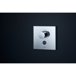 Bateria termostatyczna HighFlow do 1 odbiornika z dodatkowym wyjściem, kwadratowa, podtynkowa Chrom ShowerSelect AXOR 36716000