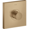 Bateria termostatyczna HighFlow, kwadratowa, podtynkowa Brąz Szczotkowany ShowerSelect AXOR 36718140