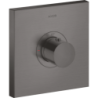 Bateria termostatyczna HighFlow, kwadratowa, podtynkowa Czarny Chrom Szczotkowany ShowerSelect AXOR 36718340