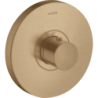Bateria termostatyczna HighFlow, okrągła, podtynkowa Brąz Szczotkowany ShowerSelect AXOR 36721140