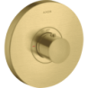 Bateria termostatyczna HighFlow, okrągła, podtynkowa Mosiądz Szczotkowany ShowerSelect AXOR 36721950