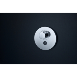 Bateria termostatyczna HighFlow do 1 odbiornika z dodatkowym wyjściem, okrągła, podtynkowa Chrom ShowerSelect AXOR 36726000