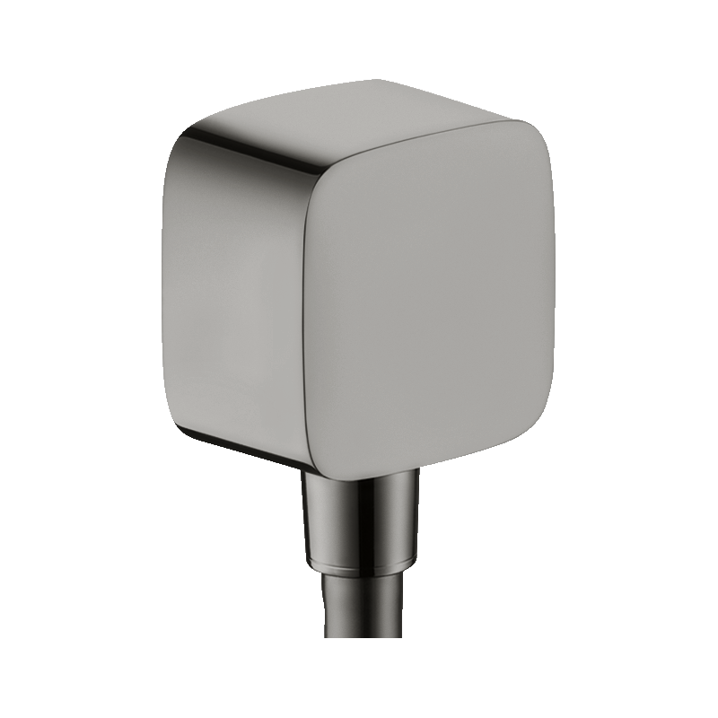 Przyłącze węża, softsquare Czarny Chrom Polerowany ShowerSolutions AXOR 36731330