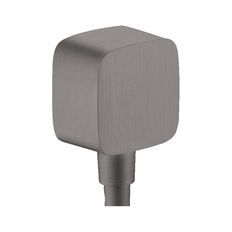 Przyłącze węża, softsquare Czarny Chrom Szczotkowany ShowerSolutions AXOR 36731340