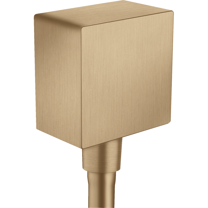 Przyłącze węża kwadratowe Brąz Szczotkowany ShowerSolutions AXOR 36732140