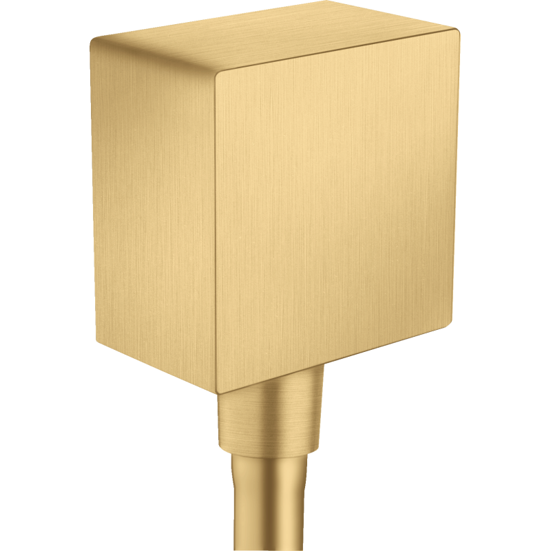 Przyłącze węża kwadratowe Złoty Optyczny Szczotkowany ShowerSolutions AXOR 36732250