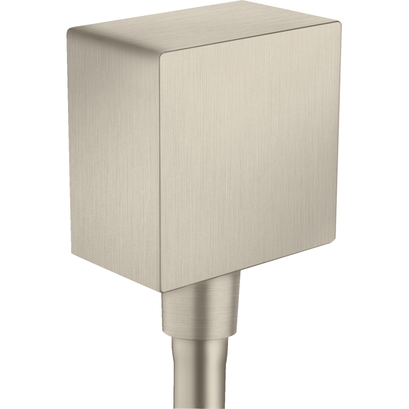 Przyłącze węża kwadratowe Nikiel Szczotkowany ShowerSolutions AXOR 36732820