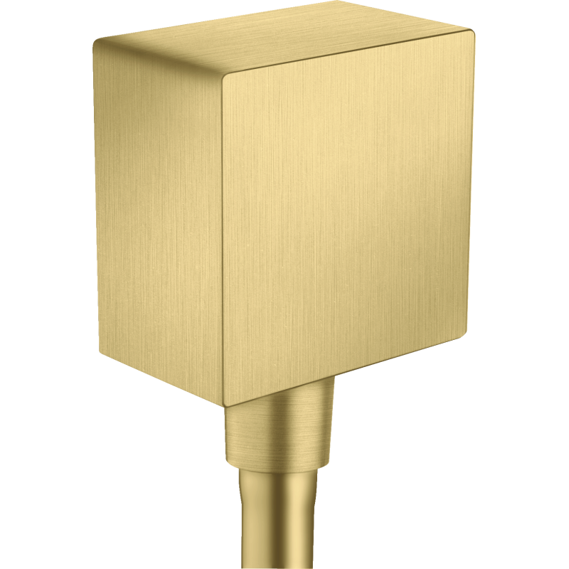 Przyłącze węża kwadratowe Mosiądz Szczotkowany ShowerSolutions AXOR 36732950