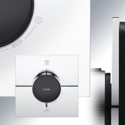 Bateria termostatyczna do 2 odbiorników, kwadratowa, podtynkowa Chrom ShowerSelect ID AXOR 36752000