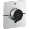 Bateria termostatyczna do 2 odbiorników, softsquare, podtynkowa Chrom ShowerSelect ID AXOR 36754000