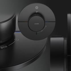 Bateria termostatyczna do 1 odbiornika, okrągła, podtynkowa Czarny Matowy ShowerSelect ID AXOR 36756670