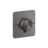 Bateria termostatyczna do 1 odbiornika, softsquare, podtynkowa Czarny Chrom Szczotkowany ShowerSelect ID AXOR 36758340