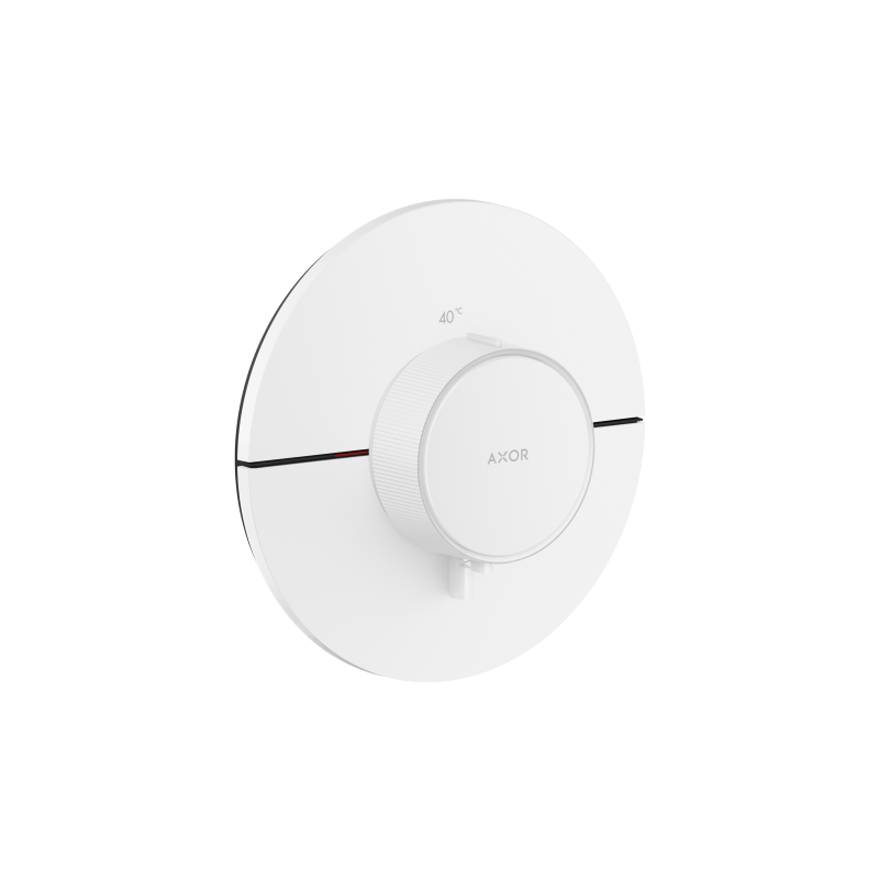 Bateria termostatyczna HighFlow, okrągła, podtynkowa Biały Matowy ShowerSelect ID AXOR 36759700