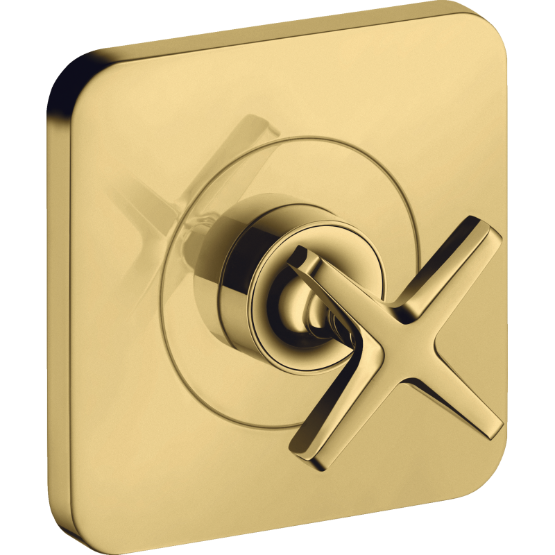 Zawór odcinający 120/120, podtynkowy Złoty Optyczny Polerowany Citterio E AXOR 36771990