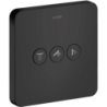 Zawór odcinający do 3 odbiorników, softsquare, podtynkowy Czarny Matowy ShowerSelect AXOR 36773670