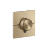 Bateria termostatyczna HighFlow, kwadratowa, podtynkowa Brąz Szczotkowany ShowerSelect ID AXOR 36774140