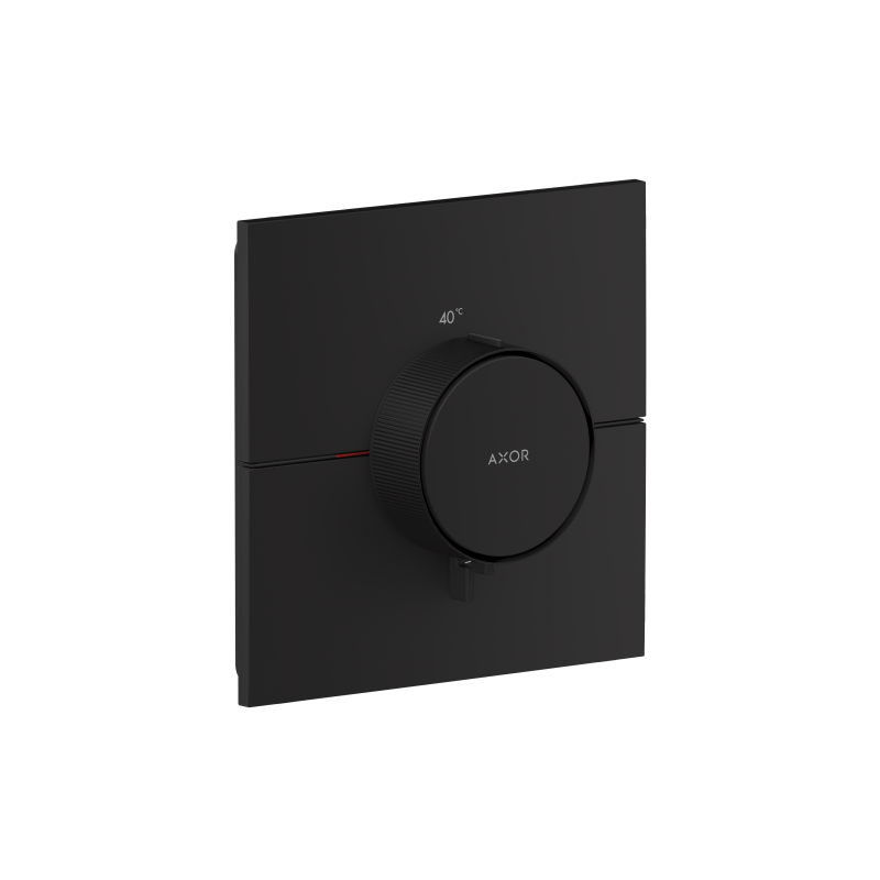Bateria termostatyczna HighFlow, kwadratowa, podtynkowa Czarny Matowy ShowerSelect ID AXOR 36774670