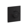Bateria termostatyczna HighFlow, kwadratowa, podtynkowa Czarny Matowy ShowerSelect ID AXOR 36774670