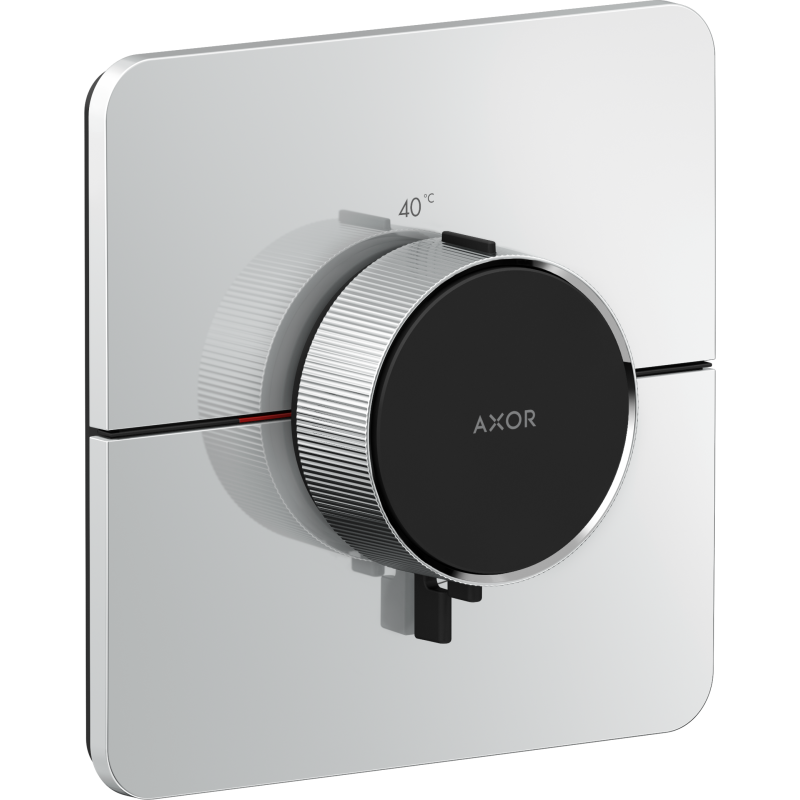 Bateria termostatyczna HighFlow, softsquare, podtynkowa Chrom ShowerSelect ID AXOR 36775000