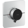Bateria termostatyczna HighFlow, softsquare, podtynkowa Chrom ShowerSelect ID AXOR 36775000