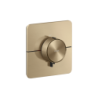 Bateria termostatyczna HighFlow, softsquare, podtynkowa Brąz Szczotkowany ShowerSelect ID AXOR 36775140