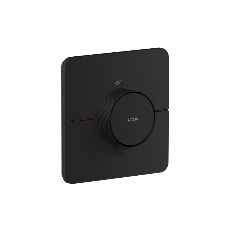 Bateria termostatyczna HighFlow, softsquare, podtynkowa Czarny Matowy ShowerSelect ID AXOR 36775670