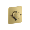 Bateria termostatyczna HighFlow, softsquare, podtynkowa Złoty Optyczny Polerowany ShowerSelect ID AXOR 36775990