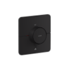 Bateria termo. HighFlow do 1 odbiornika z dodatkowym wyjściem, softsquare, podtynkowa Czarny mat ShowerSelect ID AXOR 36778670