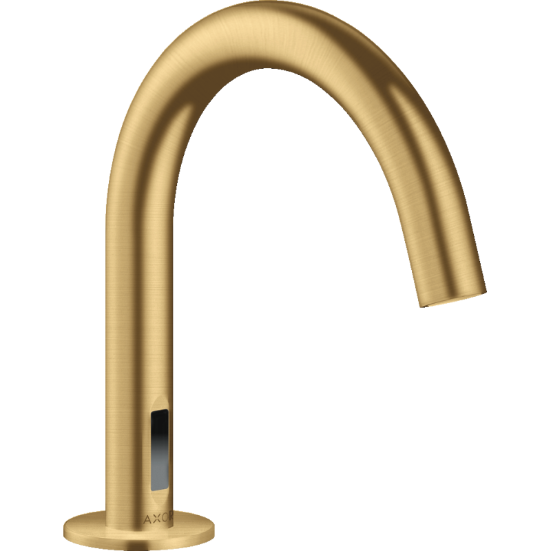 Elektroniczna bateria umywalkowa z regulacją temperatury, zasilana z sieci 230 V Złoty Optyczny Szczotkowany Uno AXOR 38010250
