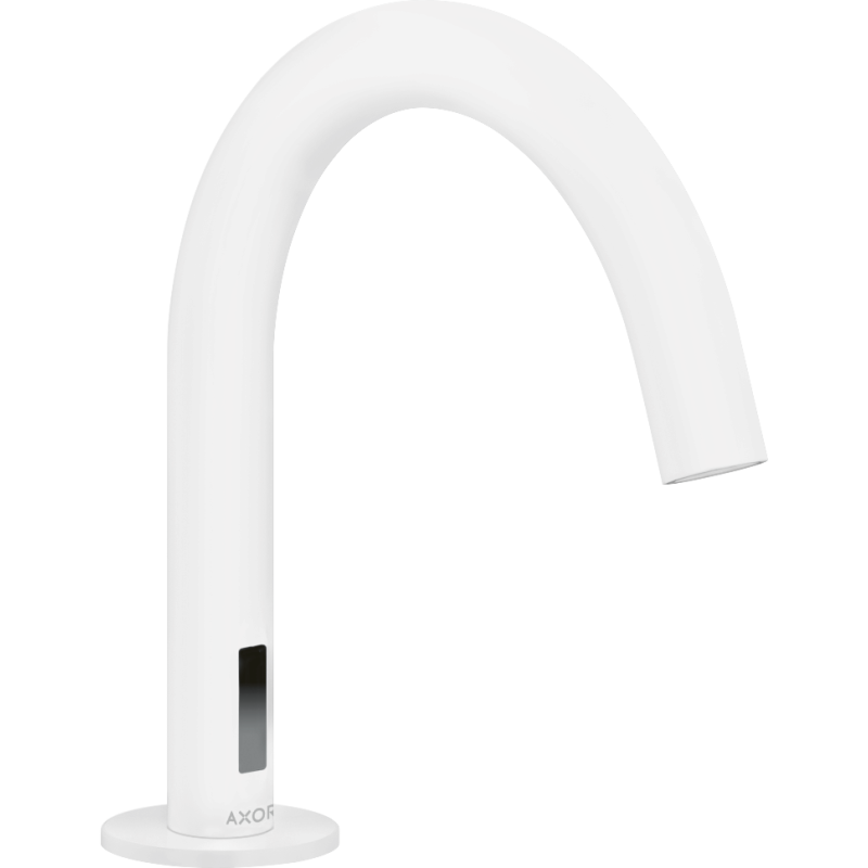 Elektroniczna bateria umywalkowa ze wstępną regulacją temperatury, zasilana z sieci 230 V Biały Matowy Uno AXOR 38010700