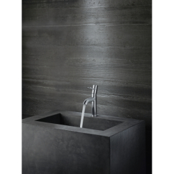 Jednouchwytowa bateria umywalkowa 100 z uchwytem Loop bez kompletu odpływowego Chrom Uno AXOR 38026000