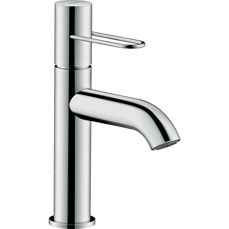 Jednouchwytowa bateria umywalkowa 100 z uchwytem Loop bez kompletu odpływowego Stal Szlachetna Optyczna Uno AXOR 38026800