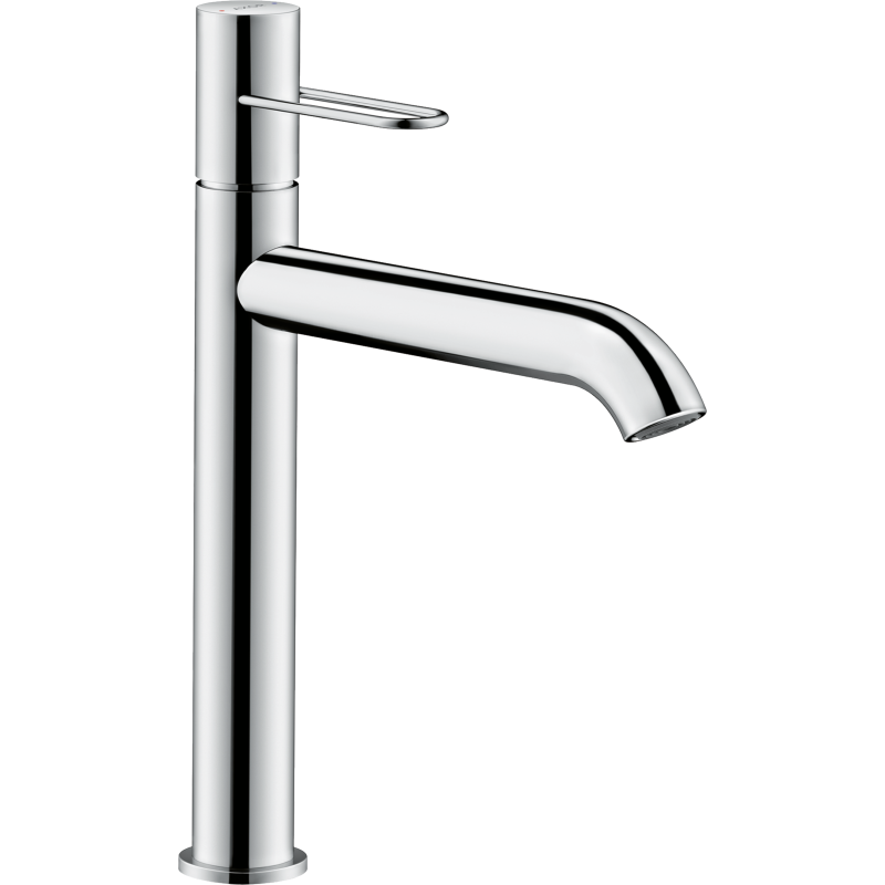 Bateria umywalkowa 190 do umywalek nablatowych z uchwytem Loop i niezamykanym kpl odpływowym Chrom Uno AXOR 38032000