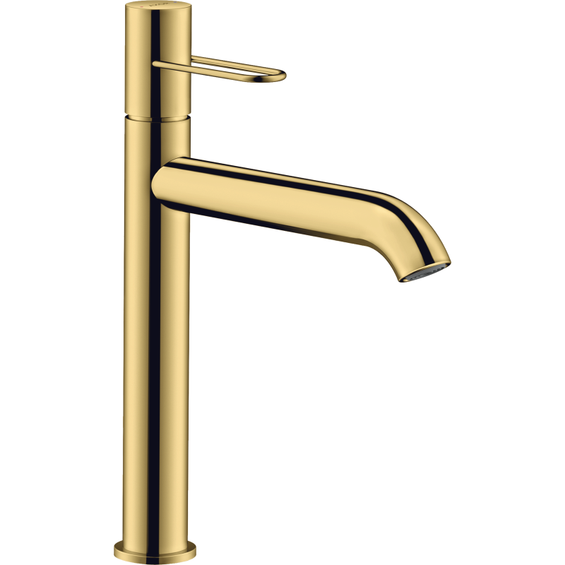 Bateria umyw. 190 do umyw nablat z uchwytem Loop i niezamykanym kpl odpływowym Złoty Optyczny Polerowany Uno AXOR 38032990