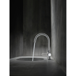 Jednouchwytowa bateria umywalkowa 240 z uchwytem Loop i kompletem odpływowym z cięgnem Chrom Uno AXOR 38036000