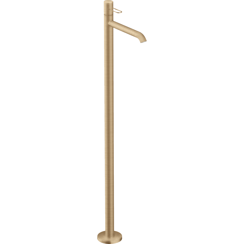 Jednouchwytowa bateria umywalkowa z uchwytem Loop bez kompletu odpływowego, wolnostojąca Brąz Szczotkowany Uno AXOR 38037140