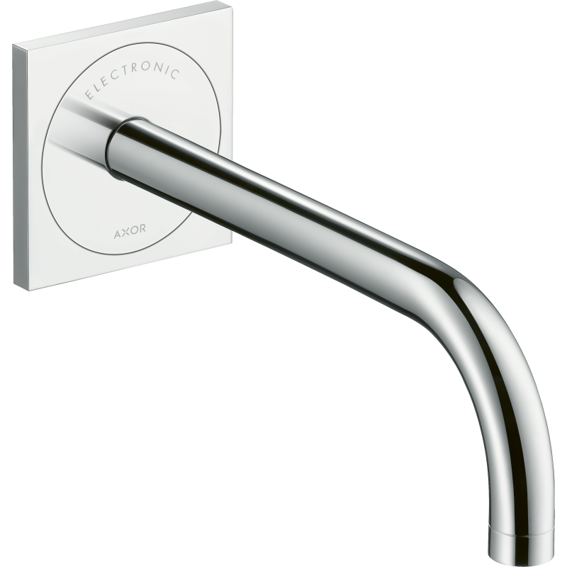 Elektroniczna bateria umywalkowa z wylewką 225 mm, ścienna, podtynkowa Chrom Uno AXOR 38120000